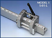 Basic saw stop unit for straight cuts